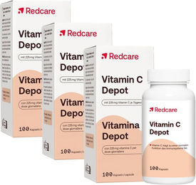 Redcare Vitamin C Depot Ascorbinsäure Kapseln 100 Stück – Bild 1 von 1