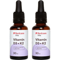 Produktbild von Redcare Vitamin D3 + K2 Tropfen vegetarisch ohne Zusatzstoffe