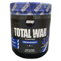 Produktbild von Redcon1 Total War Pre-Workout Nahrungsergänzungsmittel Blaue Himbeere Pulver 420 g