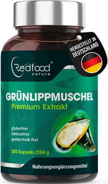 Redfood Grünlippmuschelextrakt aus Neuseeland Kapseln 300 Stück – Bild 1 von 2