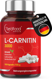Redfood L-Carnitin 750 mg vegane Kapseln 250 Stück – Bild 1 von 1