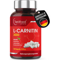 Produktbild von Redfood L-Carnitin 750 mg vegane Kapseln 250 Stück