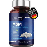 Produktbild von Redfood MSM Kapseln mit Methylsulfonylmethan ohne Zusatzstoffe 400 Stück