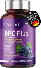 Redfood OPC französischer Traubenkernextrakt Kapseln 285 Stück – Bild 1 von 2