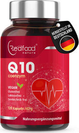Redfood Ubiquinol 100 mg Kapseln, 240 Stück, vegan und laktosefrei – Bild 1 von 3