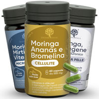 Produktbild von RedMoringa Anti-Cellulite Komplex mit Bromelain und Moringa – Vegan Kapseln ohne Zusatzstoffe – 180 Tage