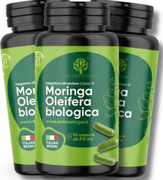 RedMoringa BIO Moringa Oleifera Kapseln 270 Stück – Bild 1 von 3