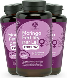 RedMoringa Kinderwunsch Frau Kapseln mit Resveratrol, Folsäure, Vitaminen und Bio Moringa, vegan, glutenfrei, 180 Kapseln – Bild 1 von 3