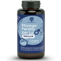 Produktbild von RedMoringa Kinderwunsch Mann Kapseln mit L-Carnitin, Lycopin, Selen, Zink und Bio Moringa, vegan, glutenfrei, 60 Kapseln