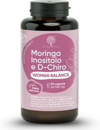 RedMoringa WOMAN BALANCE Myo-Inositol, D-Chiro-Inositol & Bio Moringa mit B-Komplex, vegan, 90 Kapseln – Bild 1 von 5