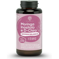 Produktbild von RedMoringa WOMAN BALANCE Myo-Inositol, D-Chiro-Inositol & Bio Moringa mit B-Komplex, vegan, 90 Kapseln