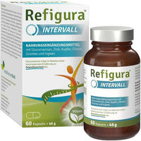 Produktbild von Refigura Intervall Kapseln vegan glutenfrei laktosefrei