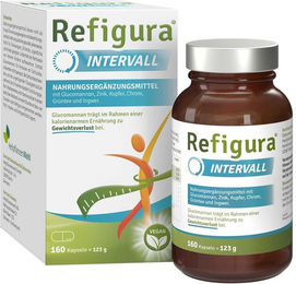 Refigura Intervall Kapseln vegan glutenfrei laktosefrei von HeilpflanzenWohl GmbH 160 Stück – Bild 1 von 2