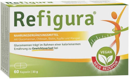 Refigura Kapseln vegan ohne Gelatine 60 Stück – Bild 1 von 1