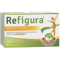 Produktbild von Refigura Kapseln vegan ohne Gelatine 60 Stück