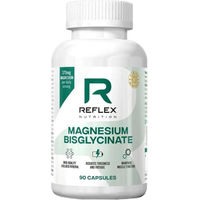 Produktbild von Reflex Nutrition Magnesiumbisglycinat Kapseln mit pflanzlichem Ursprung für Sportler, 90 Kapseln