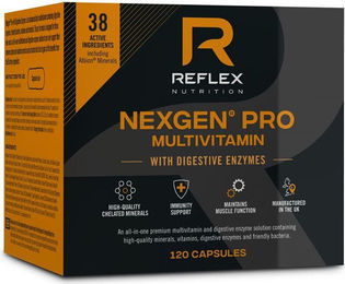 Reflex Nutrition Nexgen PRO Multi-Enzym-Komplex Kapseln 120 Stück – Bild 1 von 2