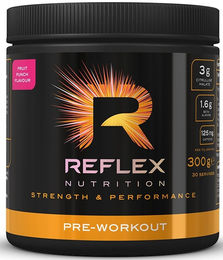 Reflex Nutrition Pre-Workout Pulver Fruit Punch 300g – Bild 1 von 5