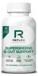 Reflex Nutrition Supergreens & Gut Support Kapseln 90 Stück – Bild 1 von 5