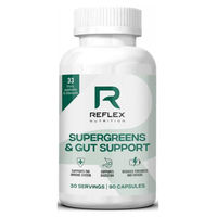 Produktbild von Reflex Nutrition Supergreens & Gut Support Kapseln 90 Stück