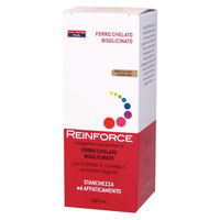Produktbild von Reinforce Ferro Eisen Bisglycinat Flüssigkeit 200 ml glutenfrei