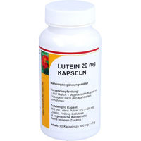 Produktbild von Reinhildis-Apotheke Lutein 20 mg Kapseln 90 Stück vegetarisch ohne Zusatzstoffe