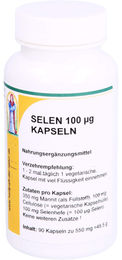 Reinhildis-Apotheke Selen Kapseln mit Selenhefe 100 ug 90 Kapseln – Bild 1 von 1