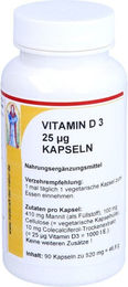 Reinhildis-Apotheke Vitamin D3 1000 IE Kapseln – Bild 1 von 1