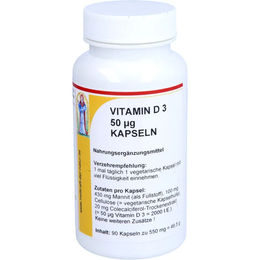 Reinhildis-Apotheke Vitamin D3 2000 I.E. Kapseln 90 Stück – Bild 1 von 1