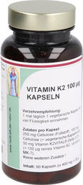 Reinhildis-Apotheke Vitamin K2 MK-7 100 µg Kapseln 90 Stück vegetarisch ohne Zusatzstoffe – Bild 1 von 2