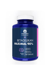 Renovality Beta-Glucan 90% mit Vitamin C aus natürlichem Ursprung, 90 Kapseln, vegan – Bild 1 von 1