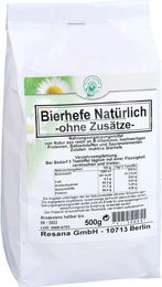 Resana Bierhefe mit B-Komplex als Pulver ohne Zusatzstoffe – Bild 1 von 1
