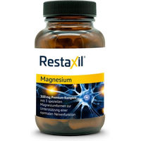 Produktbild von Restaxil Magnesium Kapseln vegan glutenfrei laktosefrei 120 Stück