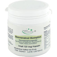 Produktbild von Resveratrol Komplex G & M Naturwaren vegetarische Kapseln 120 Stück