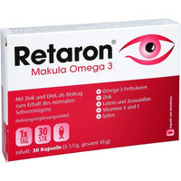 Produktbild von Retaron Makula Omega-3 Kapseln für Erwachsene 30 Stück