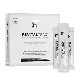 RevitalTrax Kollagen Pulver mit 5.000mg Verisol Kollagen Komplex, Typ I, zuckerfrei und ohne Zusatzstoffe, 30 Beutel – Bild 1 von 2
