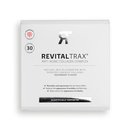 RevitalTrax Kollagenpulver Himbeere 5000 mg Verisol Kollagen Komplex zuckerfrei ohne Zusatzstoffe 30 Beutel – Bild 1 von 1