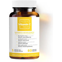 Produktbild von Revous Vitamin C Kapseln mit natürlichem Kräuter-Komplex aus Acerola und Hagebutte vegan und ohne Zusatzstoffe