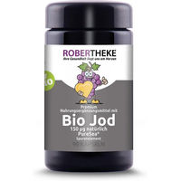 Produktbild von ROBERTHEKE Bio Jod aus Braunalgen 150 mcg Kapseln