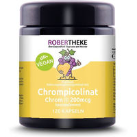 Produktbild von ROBERTHEKE Chrom Picolinat 200 mcg Kapseln 120 Stück