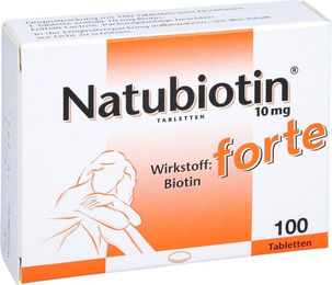 Rodisma-Med Pharma Biotin 10 mg forte Tabletten 100 Stück – Bild 1 von 1