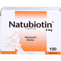 Produktbild von Rodisma-Med Pharma GmbH Natubiotin Biotin Tabletten 100 Stück