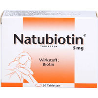 Produktbild von Rodisma-Med Pharma GmbH Natubiotin Biotin Tabletten 5 mg 50 Stück