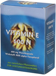Rodisma Vitamin E 600 Kapseln für Erwachsene – Bild 1 von 3