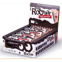 Produktbild von Roo'bar Proteinriegel Mandel Schokolade vegan glutenfrei bio