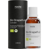 Produktbild von roots Naturals Grapefruitkernextrakt Bio Tropfen vegan ohne Zusatzstoffe 1000 ml
