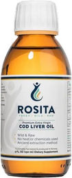 Rosita Cod Liver Oil Lebertran in flüssiger Form für Erwachsene, Kinder sowie Schwangere und Stillende 150 ml – Bild 1 von 2