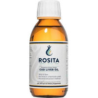 Produktbild von Rosita Cod Liver Oil Lebertran in flüssiger Form für Erwachsene, Kinder sowie Schwangere und Stillende 150 ml