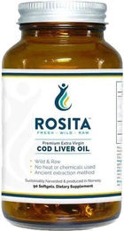 Rosita Vitamin D3 und Omega 3 Fischöl Kapseln für Erwachsene, Kinder sowie Schwangere und Stillende – Bild 1 von 2