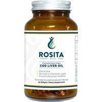 Produktbild von Rosita Vitamin D3 und Omega 3 Fischöl Kapseln für Erwachsene, Kinder sowie Schwangere und Stillende